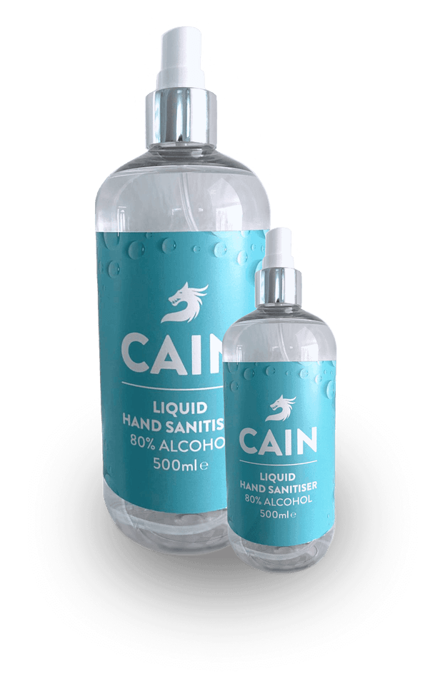 Cain Hand Sanitiser 500ml Atomising Spray - Retail